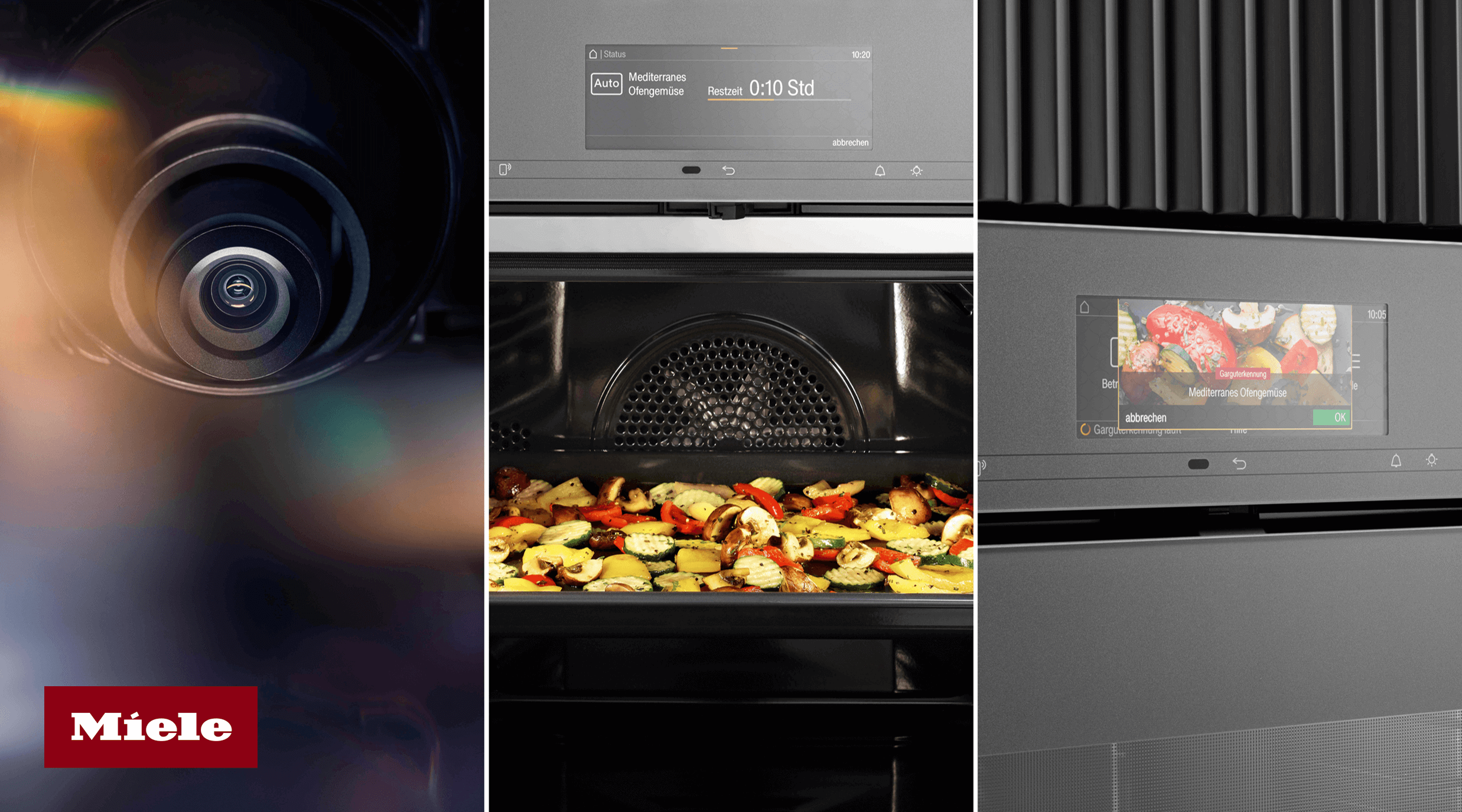 Smart Home: Mit der Miele Smart Food ID optimiert der Backofen von ganz allein das Garen