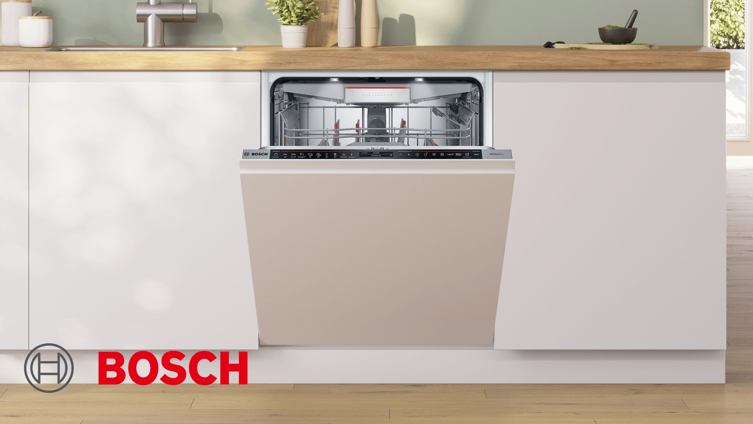 Smart Home: Mit der Bosch Serie 8 den Geschirrspüler aus der Ferne starten.